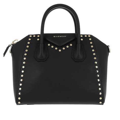 givenchy antigona black studded|givenchy antigona shopper tote.